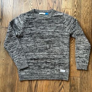 Adidas Originals black/grey sweater, L
